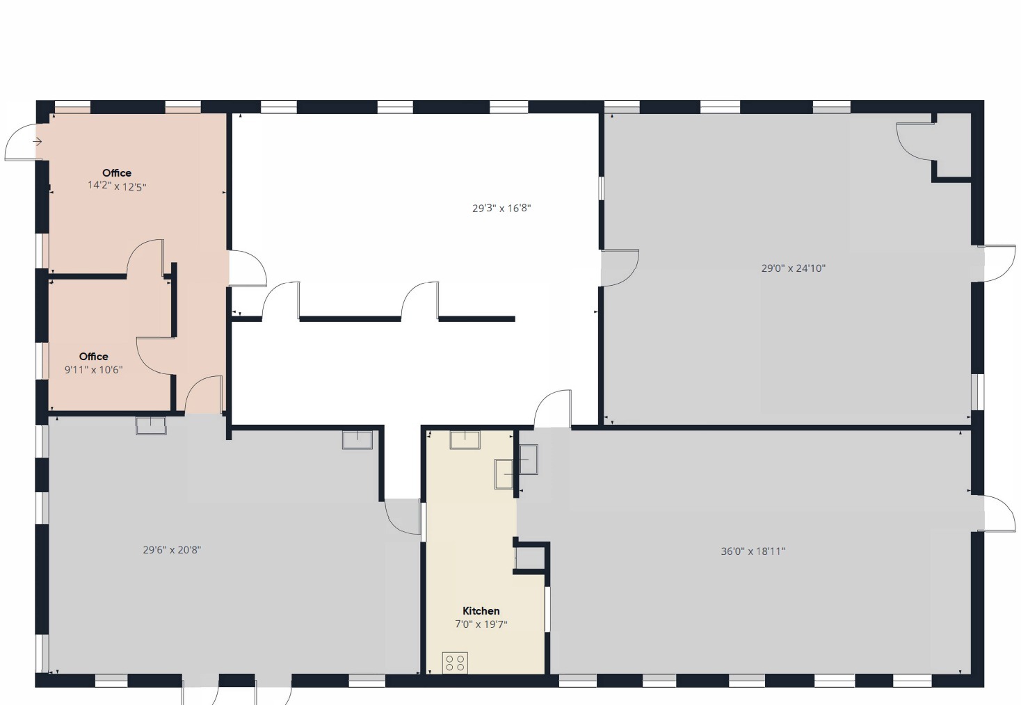 81-85 Cleremont Dr, Fredericksburg, VA for sale Floor Plan- Image 1 of 2