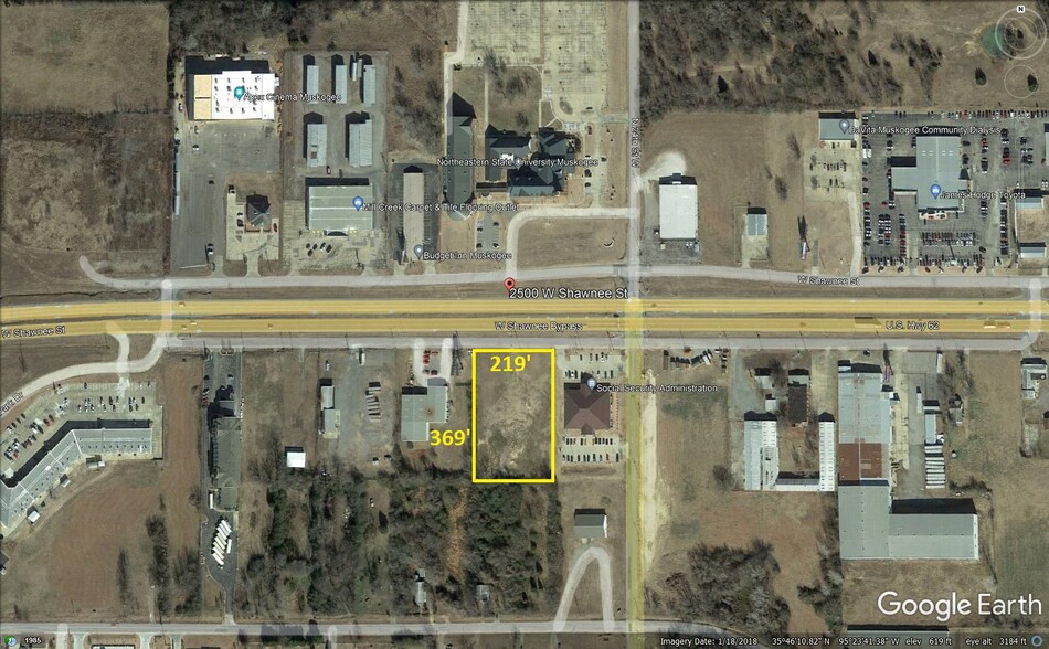 2500 W Shawnee Ave, Muskogee, OK for sale - Building Photo - Image 1 of 5