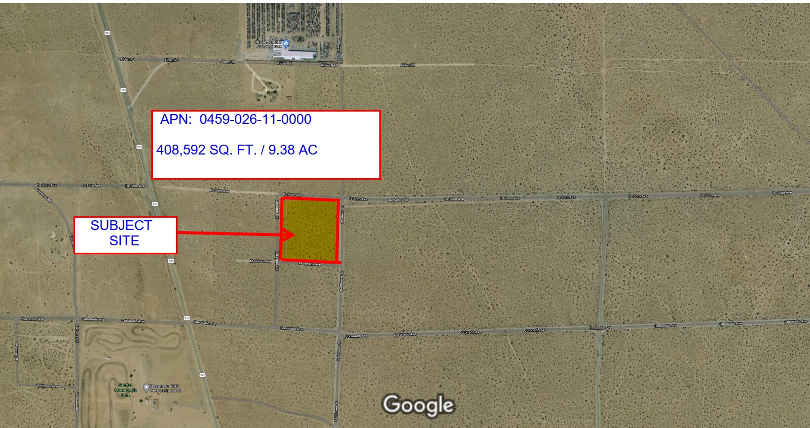Lakespur Rd, Adelanto, CA for sale Other- Image 1 of 1