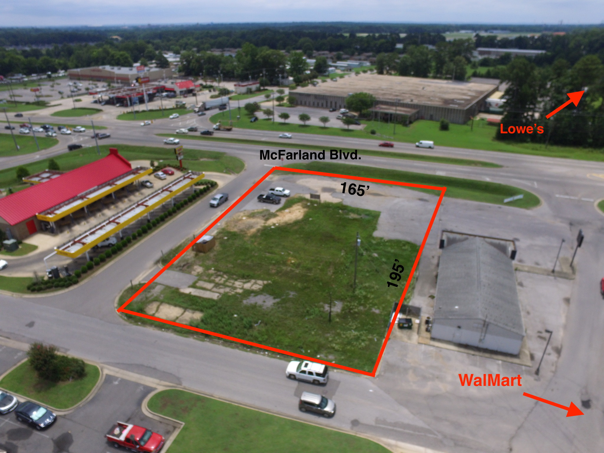 5500 Blk Mcfarland Blvd, Northport, AL for lease Aerial- Image 1 of 7