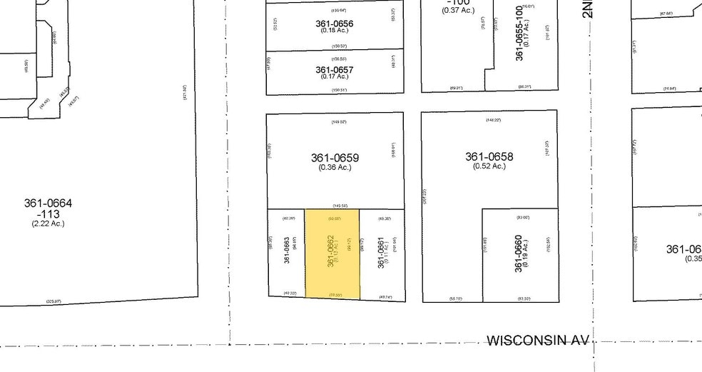 230-234 W Wisconsin Ave, Milwaukee, WI for lease - Plat Map - Image 2 of 3
