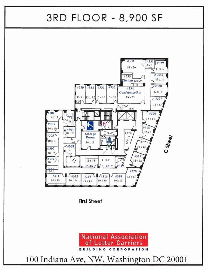 100 Indiana Ave NW, Washington, DC 20001