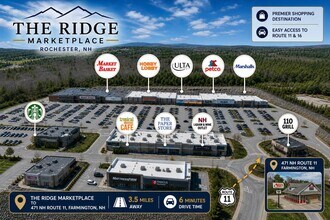 6 Main St, Farmington, NH - Aerial map view - Image1