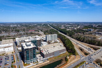 8000 Avalon Blvd, Alpharetta, GA - aerial  map view