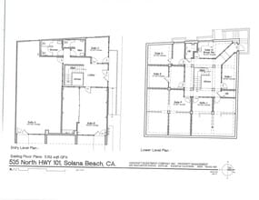 535 N Highway 101, Solana Beach, CA for lease Site Plan- Image 1 of 1