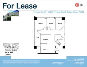 18333 Preston Rd, Dallas, TX for lease Floor Plan- Image 1 of 1