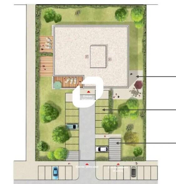 Office in Sin-le-Noble for lease - Site Plan - Image 2 of 5