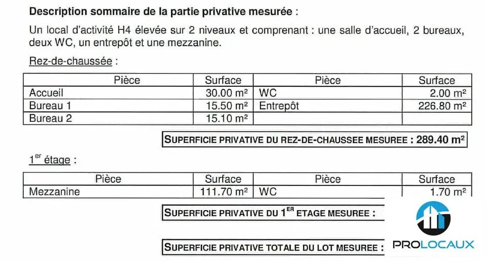 Flex in Échirolles for lease - Floor Plan - Image 3 of 4