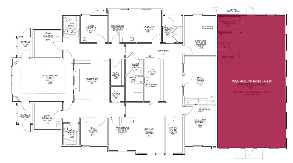 7965 Auburn Rd, Concord Township, OH for lease - Floor Plan - Image 2 of 2