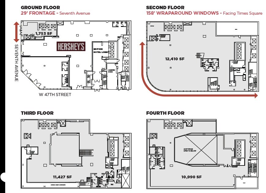 20 Times Sq, New York, NY for lease Floor Plan- Image 1 of 1