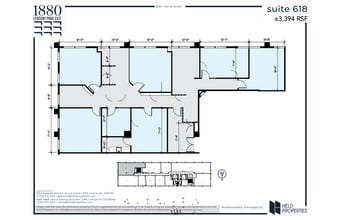 1880 Century Park E, Los Angeles, CA for lease Floor Plan- Image 1 of 2