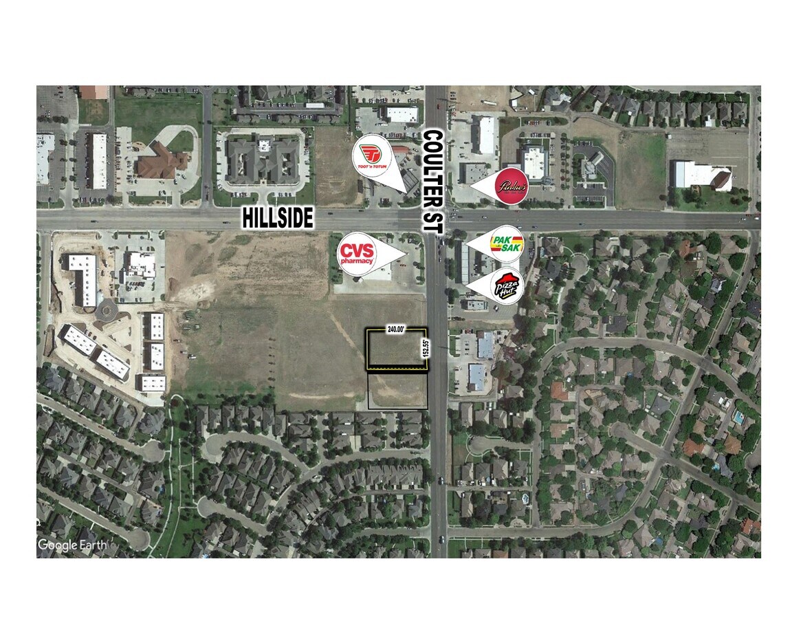 Coulter South Of Hillside Lot 2, Amarillo, TX 79109 Land for Sale