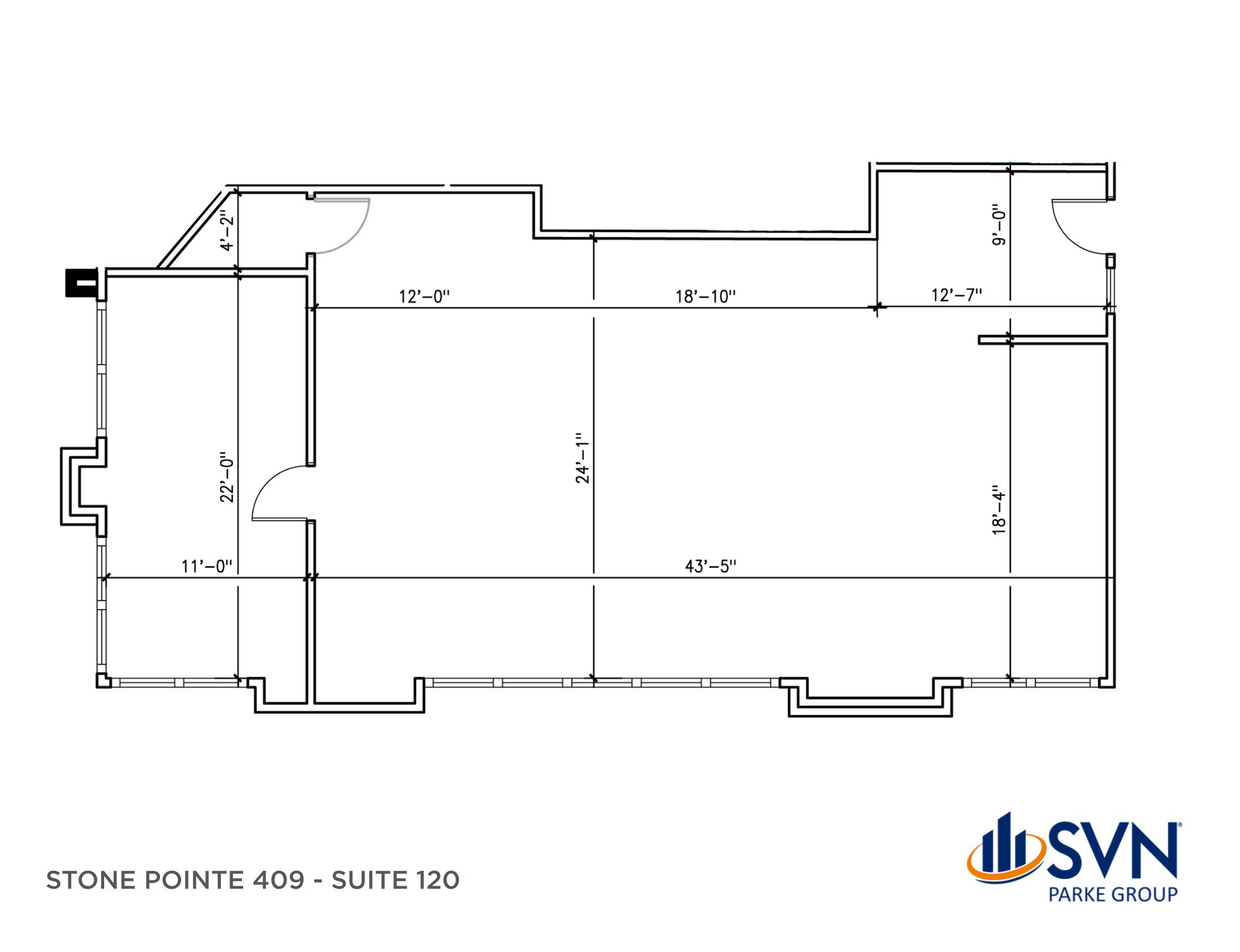 409 E Cook Rd, Fort Wayne, IN for lease Floor Plan- Image 1 of 1
