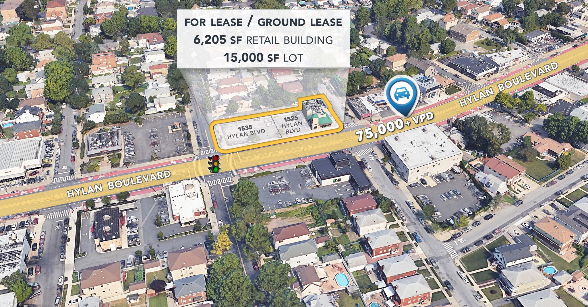 1525-1535 Hylan Blvd, Staten Island, NY for sale Aerial- Image 1 of 1