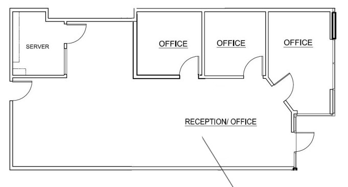 1318 N Monte Vista Ave, Upland, CA for lease Floor Plan- Image 1 of 1