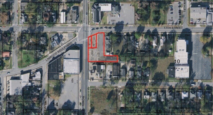 1638 13th Ave, Columbus, GA for sale Aerial- Image 1 of 1