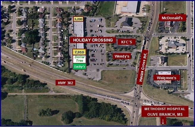 7037-7169 Hacks Cross Rd, Olive Branch, MS for lease - Building Photo - Image 3 of 8