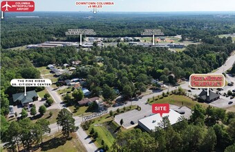 624 Pine Ridge Dr, West Columbia, SC - aerial  map view - Image1