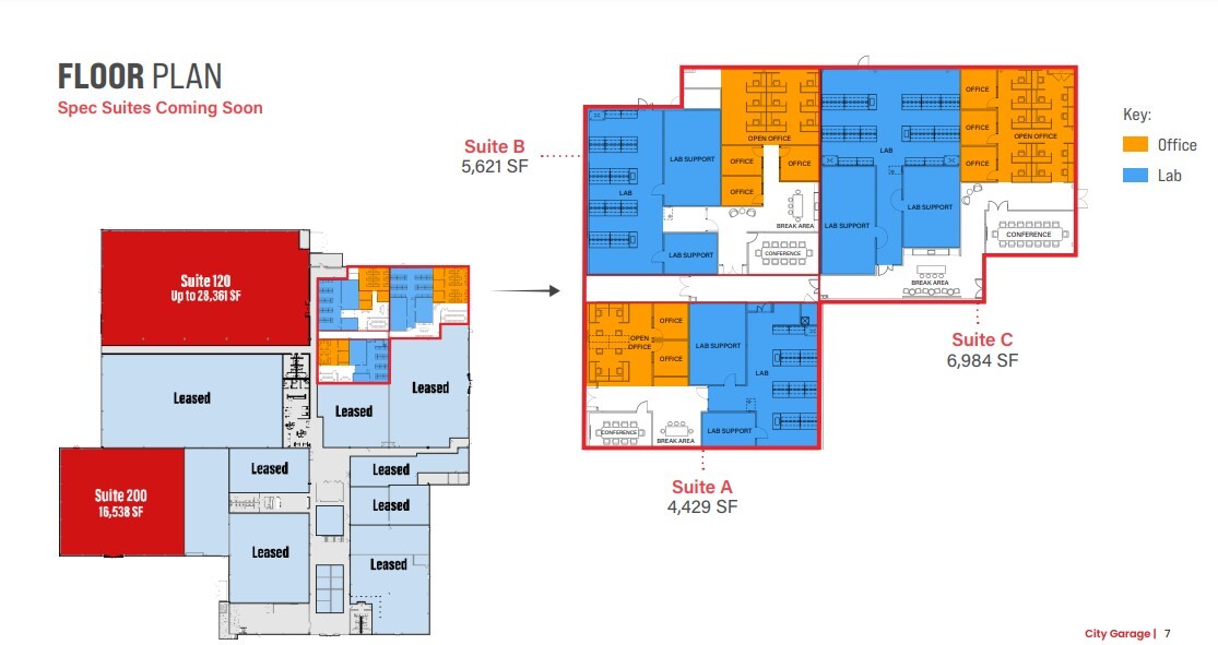 101 W Dickman St, Baltimore, MD for lease Floor Plan- Image 1 of 1