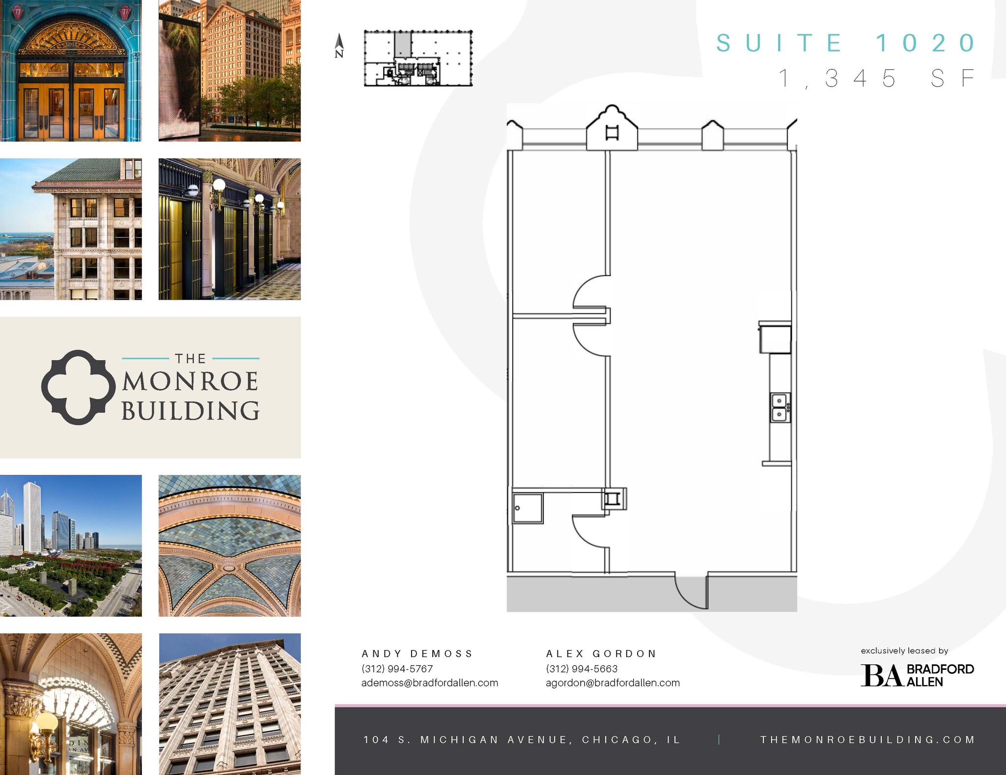 104 S Michigan Ave, Chicago, IL for lease Floor Plan- Image 1 of 3