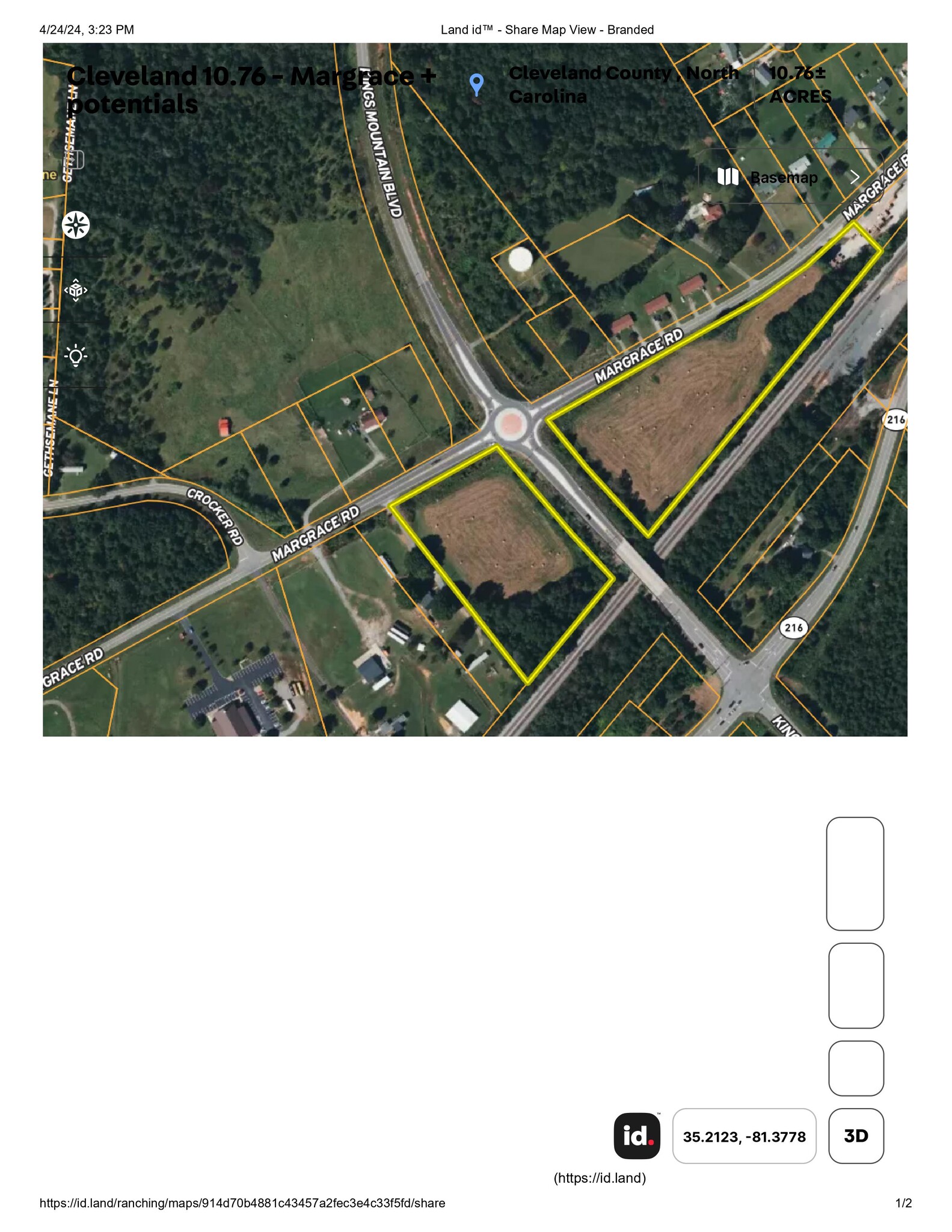 MARGRACE RD, Kings Mountain, NC for lease Primary Photo- Image 1 of 2