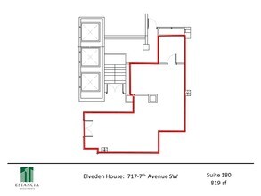 717 7th Ave SW, Calgary, AB for lease Floor Plan- Image 1 of 7