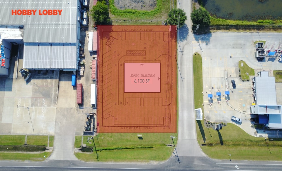 SWC US 287 & FM 365, Port Arthur, TX for lease - Aerial - Image 2 of 4
