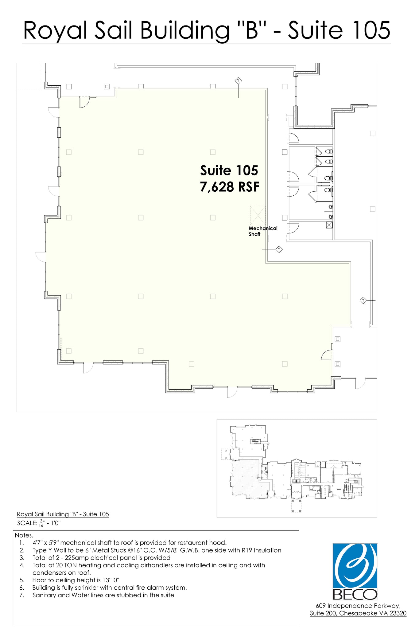 Bridgeport Way & Knotts Point Lane, Suffolk, VA for lease Floor Plan- Image 1 of 6