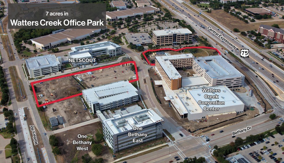 Bethany Dr, Allen, TX for sale - Aerial - Image 1 of 1