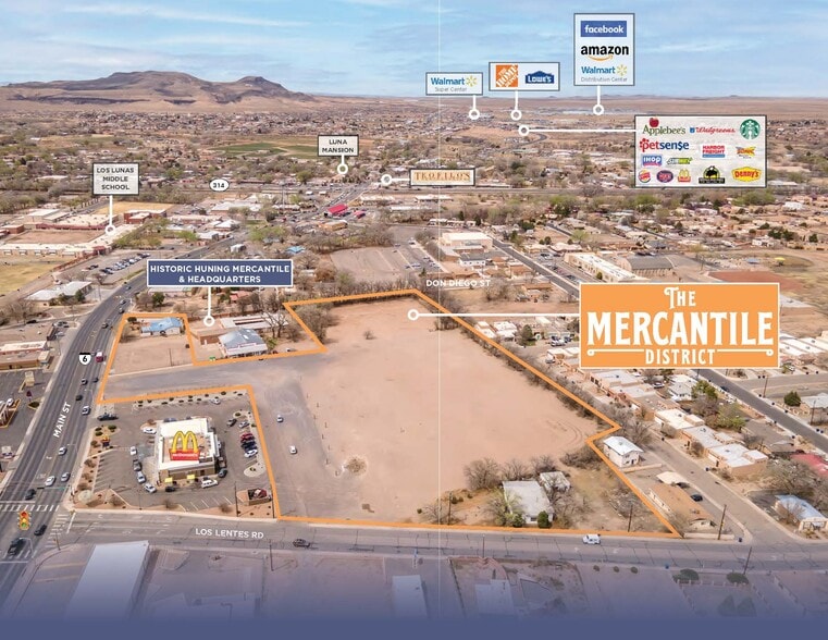 NWQ Main St & Los Lentes Rd, Los Lunas, NM for sale - Building Photo - Image 3 of 10