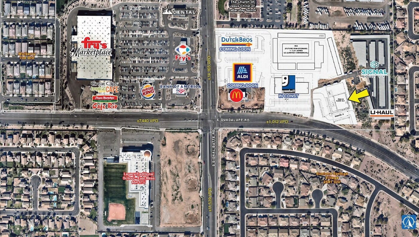 NEC Signal Butte Rd & Guadalupe Rd, Mesa, AZ 85209 Land for Sale