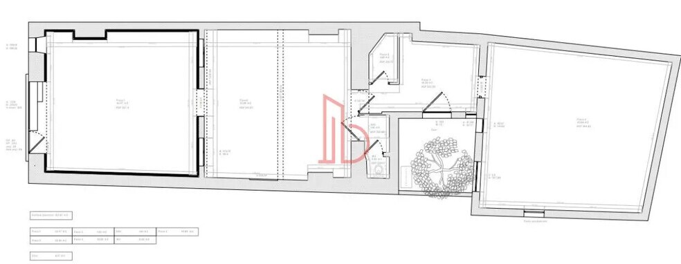 Office in Bordeaux for lease - Floor Plan - Image 2 of 2