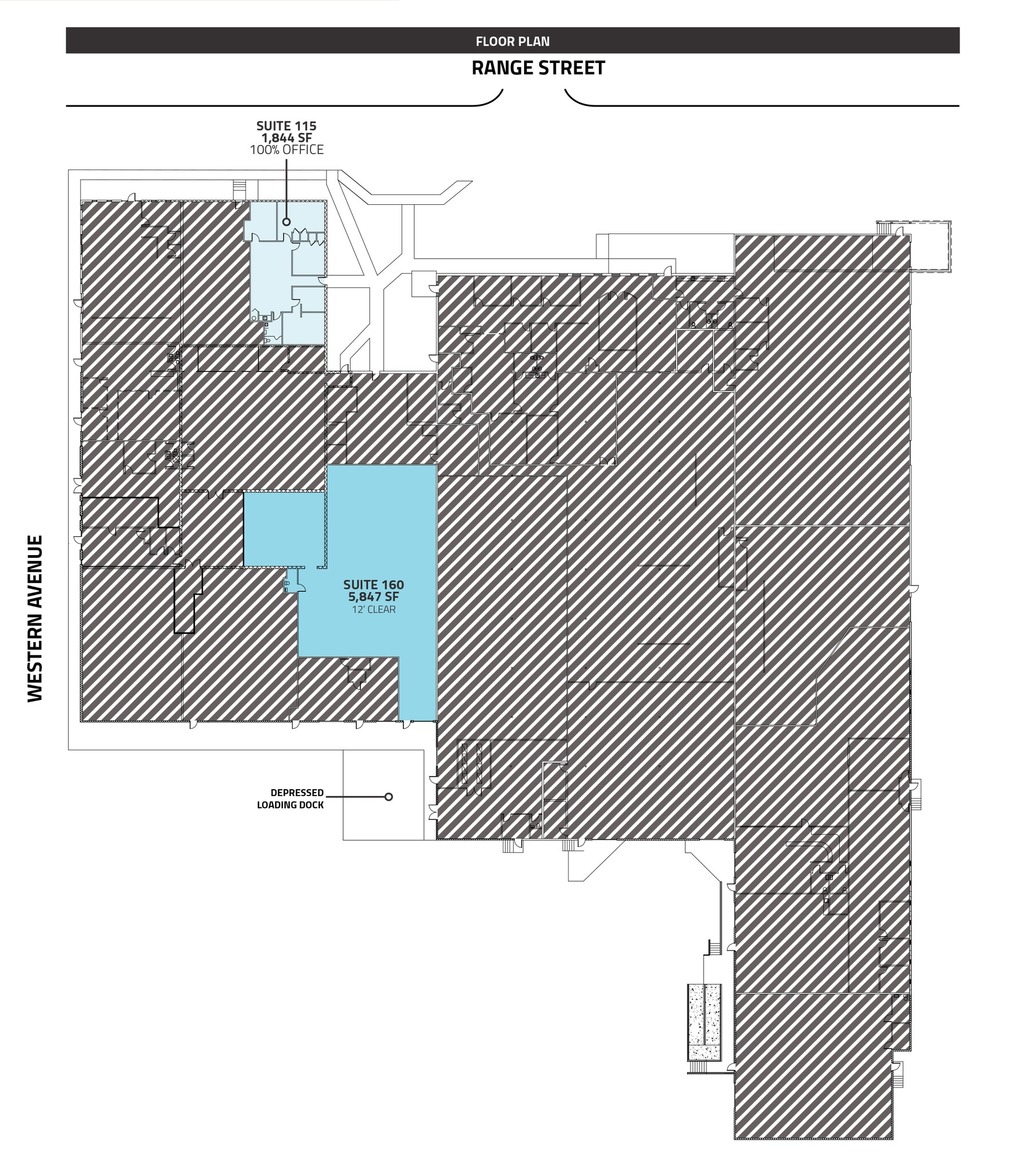 5311 Western Ave, Boulder, CO for lease Floor Plan- Image 1 of 5