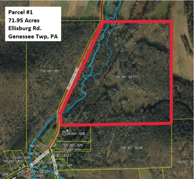 Ellisburg Rd, Genesee, PA 16923 Potter County 3 Rural Land Parcels