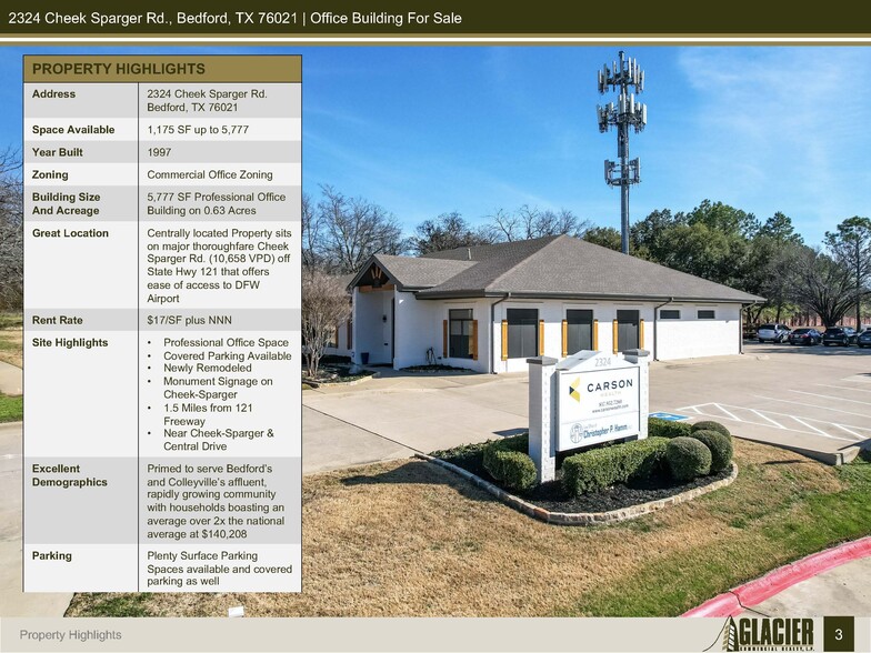 2324 Cheek Sparger Rd, Bedford, TX for sale - Building Photo - Image 3 of 27