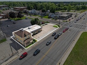 212-214 W Pike St, Goshen, IN - Aerial map view