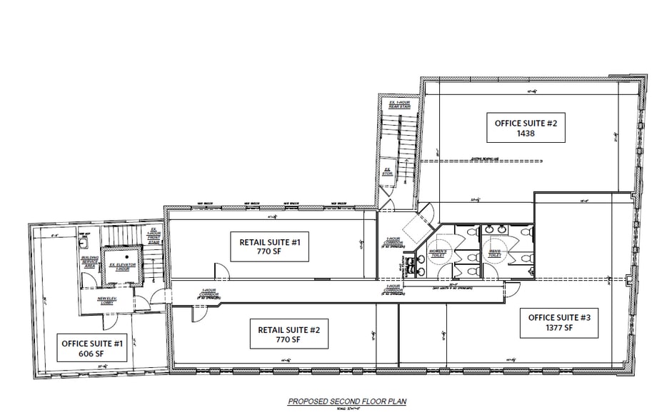 151 W Main St, Purcellville, VA for lease - Floor Plan - Image 2 of 3