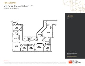 9139 W Thunderbird Rd, Peoria, AZ for lease Floor Plan- Image 1 of 1