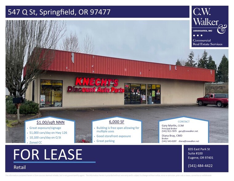 547 Q St, Springfield, OR for sale - Building Photo - Image 1 of 1