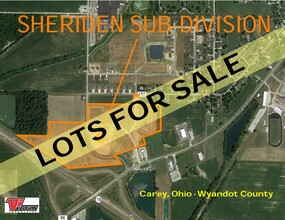 Sheriden Dr, Carey, OH - aerial  map view - Image1