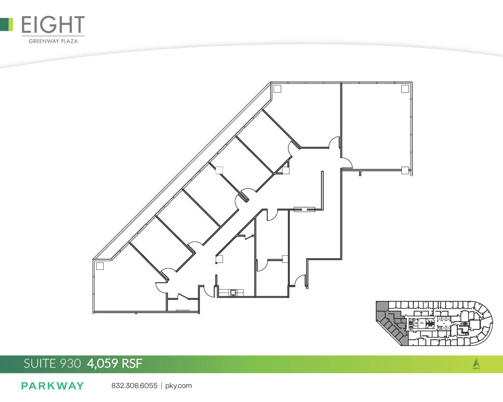 8 Greenway Plz, Houston, TX for lease Floor Plan- Image 1 of 1