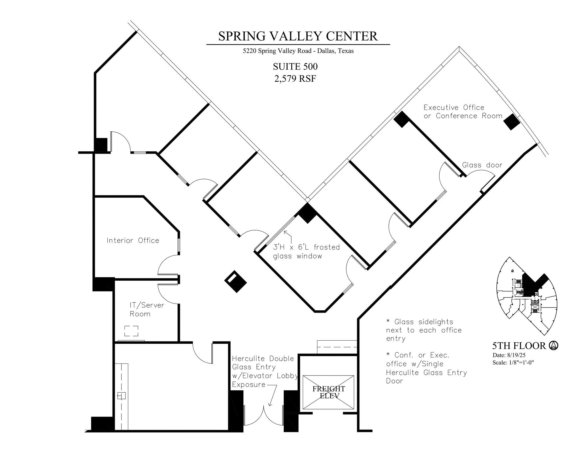 5220 Spring Valley Rd, Dallas, TX for lease Site Plan- Image 1 of 7