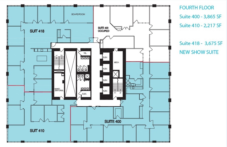 715 5 Av SW, Calgary, AB for lease Floor Plan- Image 1 of 1