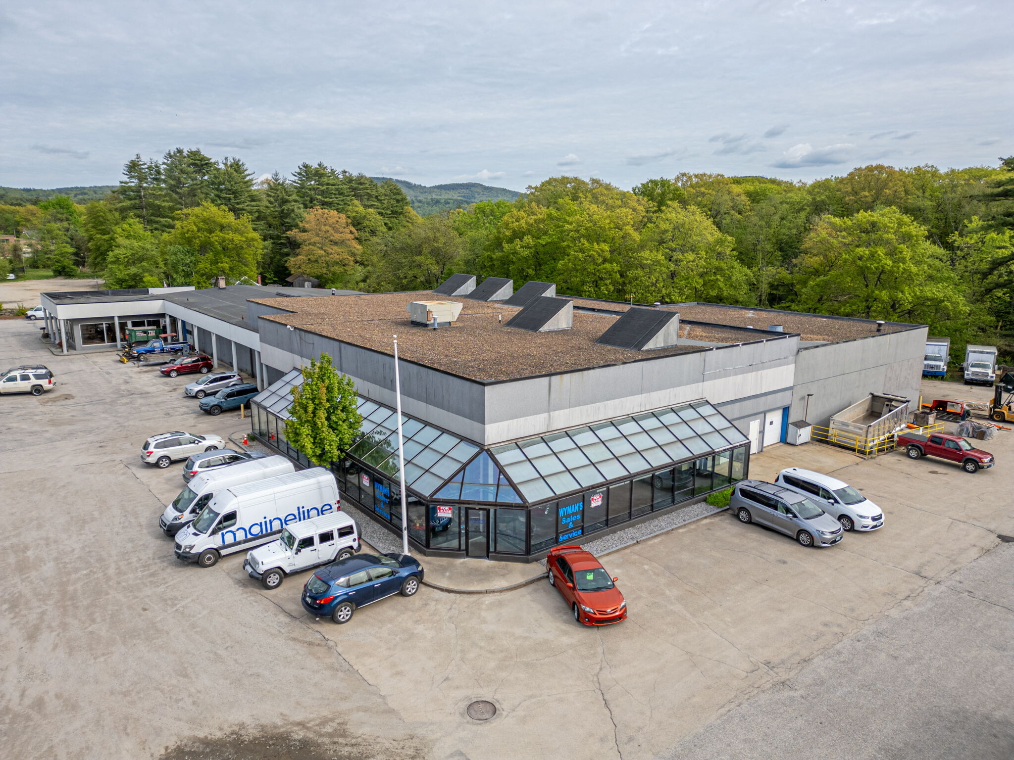 166 W Main St, Hillsborough, NH for lease Aerial- Image 1 of 11