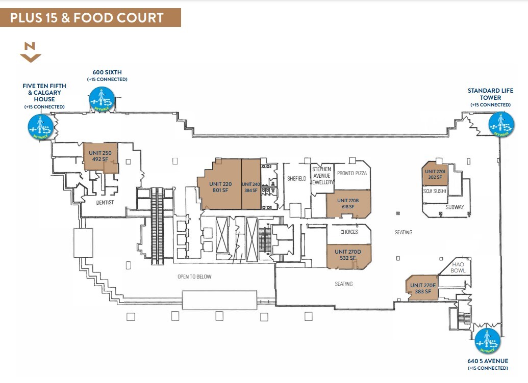 605 5th Ave SW, Calgary, AB for lease Site Plan- Image 1 of 1