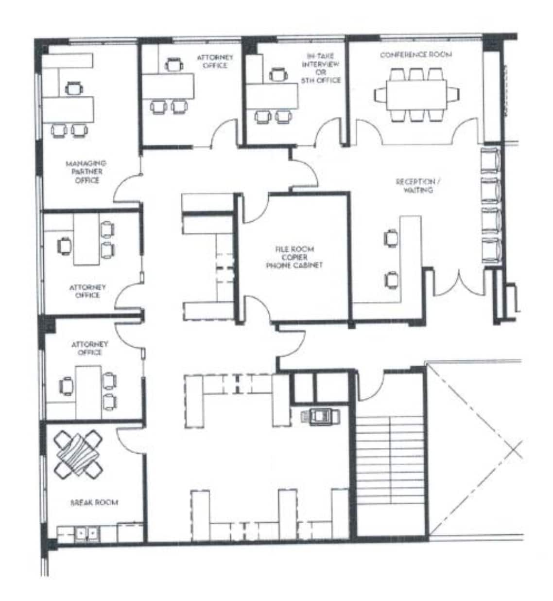 3550 Vine St, Riverside, CA for lease Floor Plan- Image 1 of 8