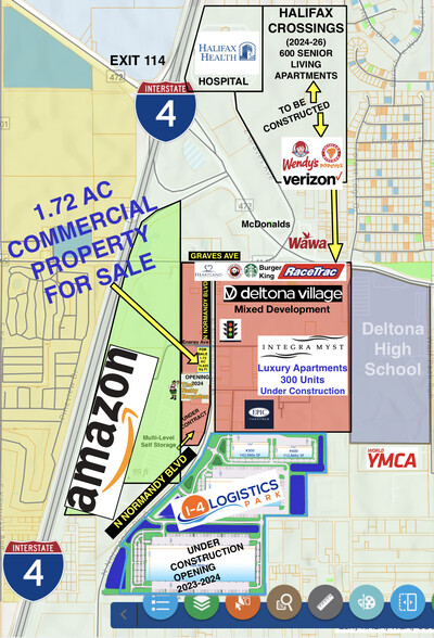 N NORMANDY BLVD, Deltona, FL for sale - Building Photo - Image 1 of 5