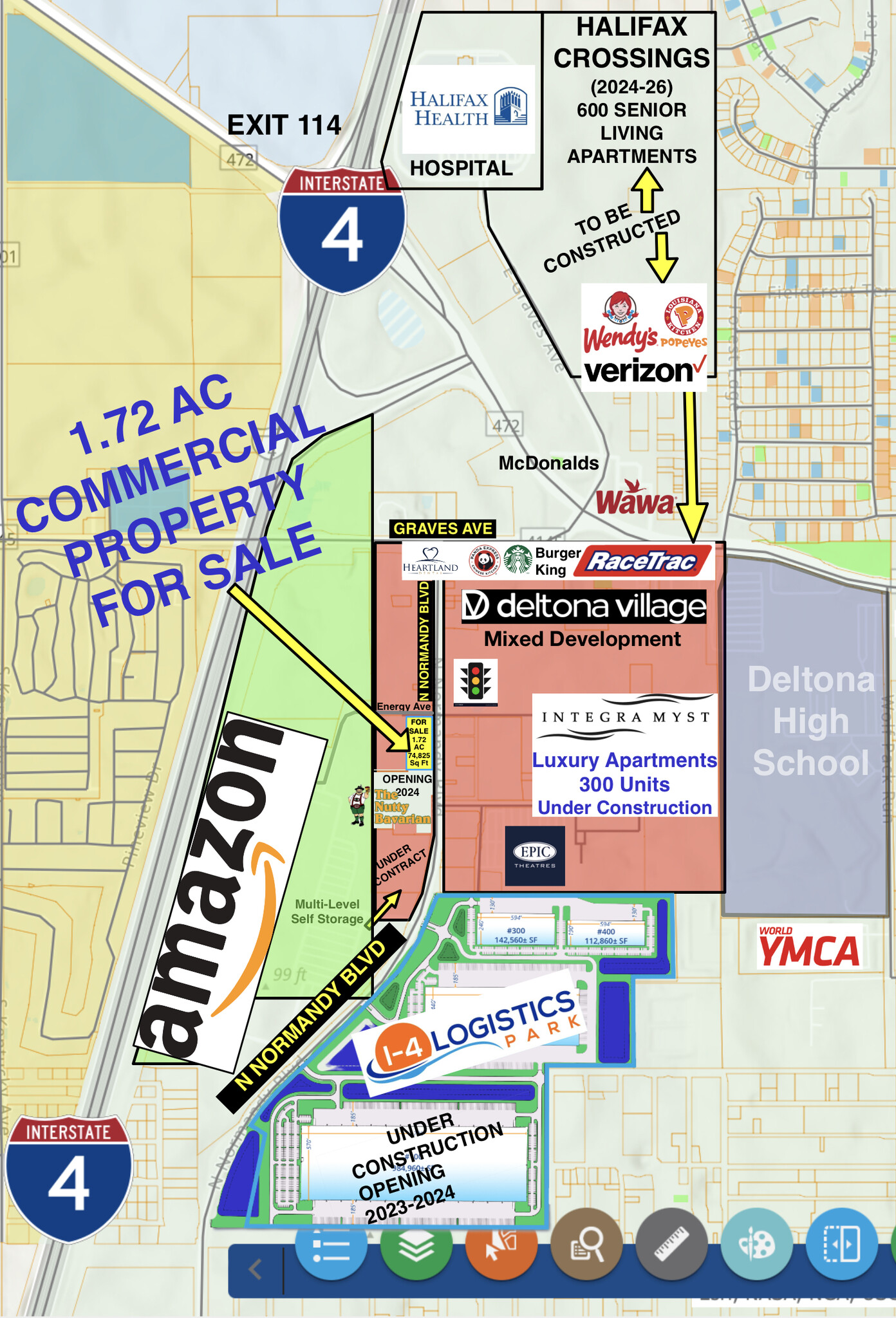 N NORMANDY BLVD, Deltona, FL for sale Building Photo- Image 1 of 6