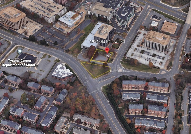 1954 Old Gallows Rd, Vienna, VA for sale Aerial- Image 1 of 1