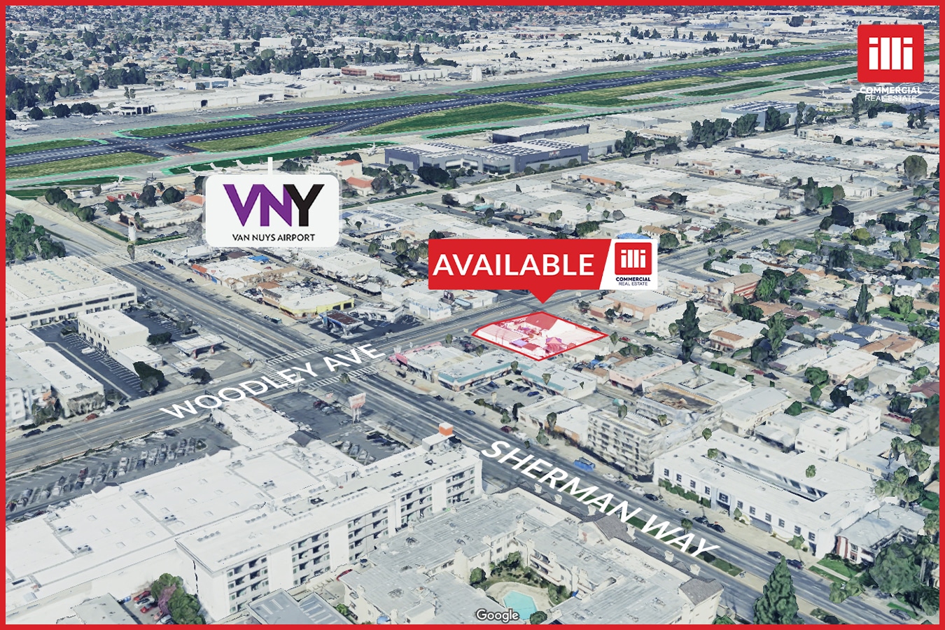 7224 Woodley Ave, Van Nuys, CA for sale Aerial- Image 1 of 6